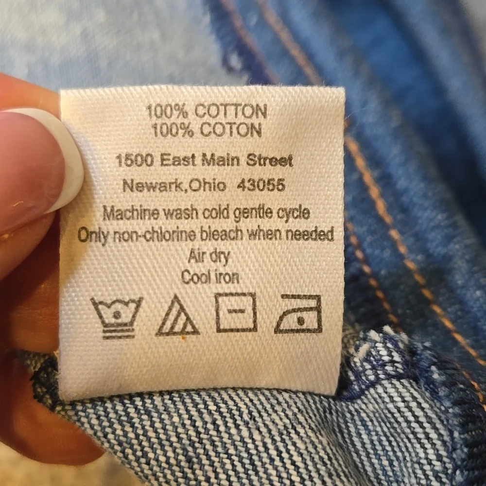 Longaberger Blue Denim Napkin Liner